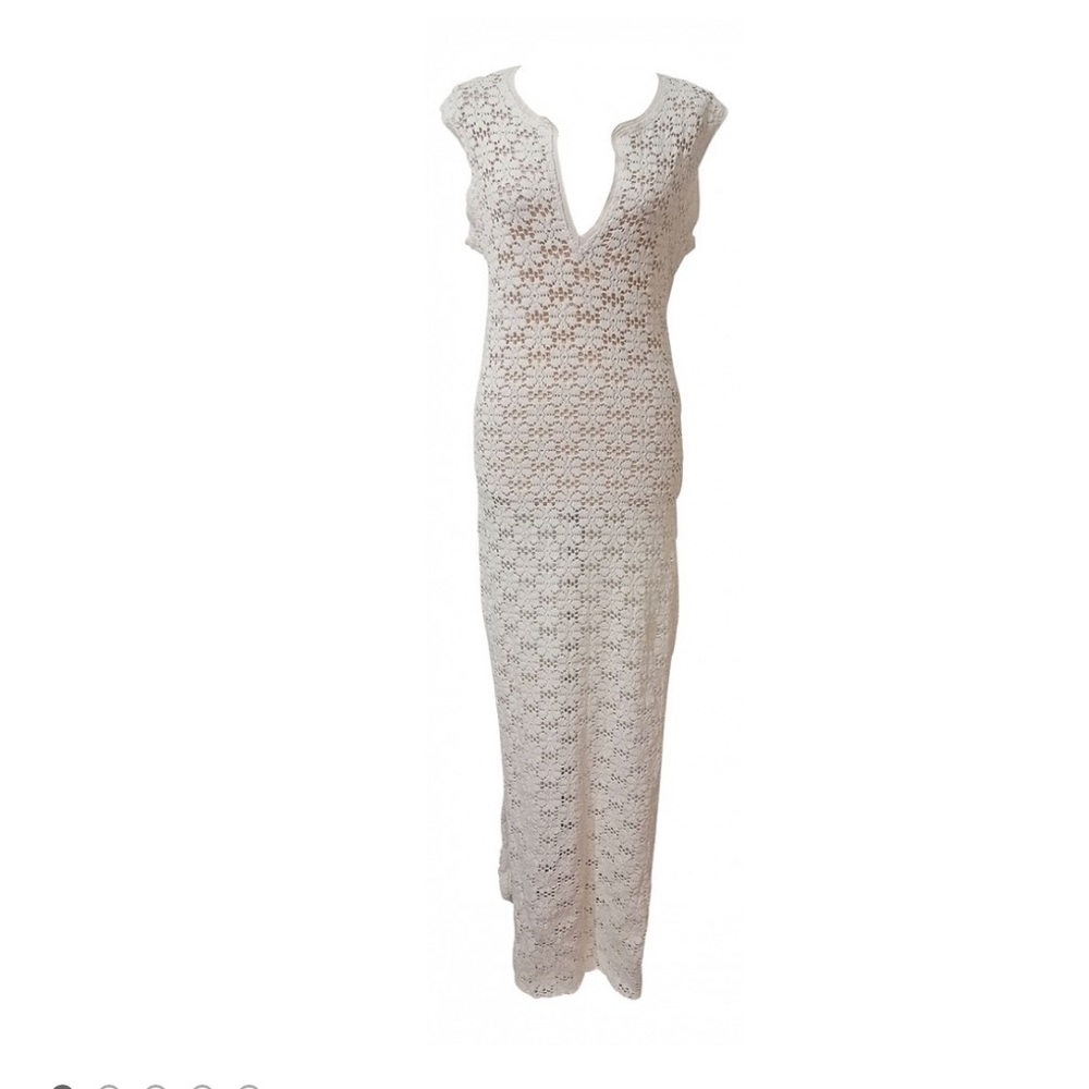 Flavia Padovan Lace Maxi Dress